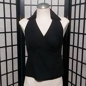 LOFT, Halter top, Black, size 2